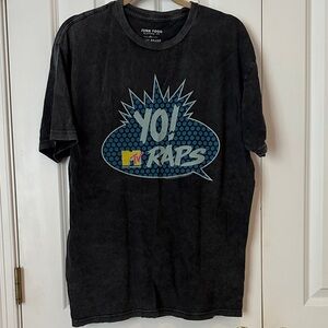 Lucky Brand Black Graphic Tee